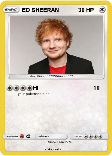 Pokemon ED SHEERAN
