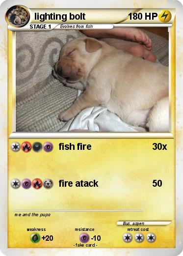 Pokemon lighting bolt