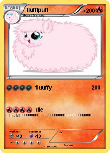 Pokemon flufflpuff