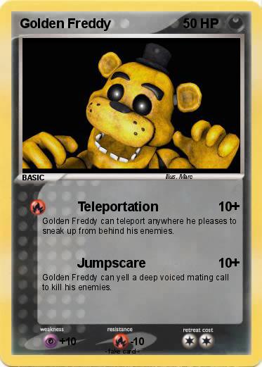 Pokemon Golden Freddy