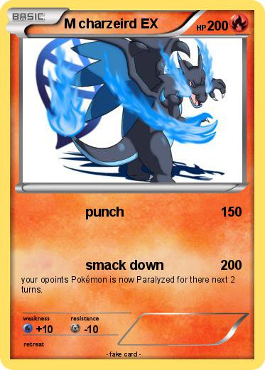 Pokemon M charzeird EX