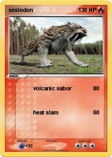 Pokemon smilodon