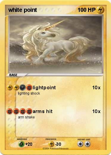 Pokemon white point