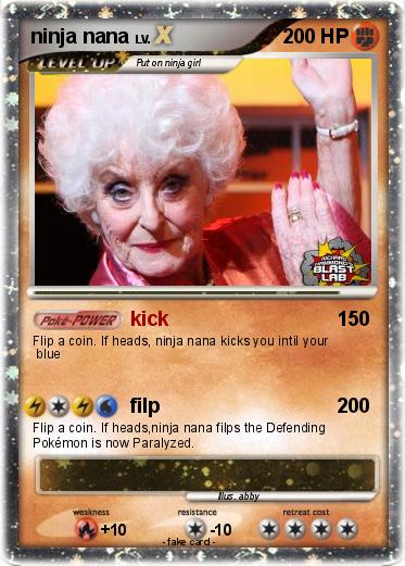 Pokemon ninja nana
