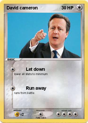 Pokemon David cameron