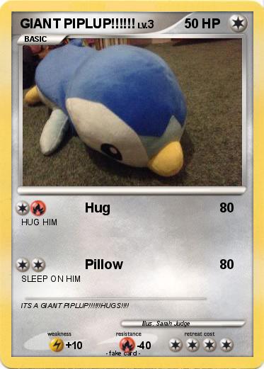 Pokemon GIANT PIPLUP!!!!!!