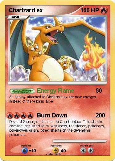 Pokemon Charizard ex