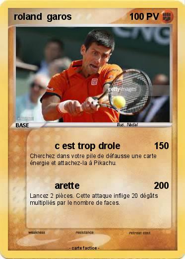 Pokemon roland  garos