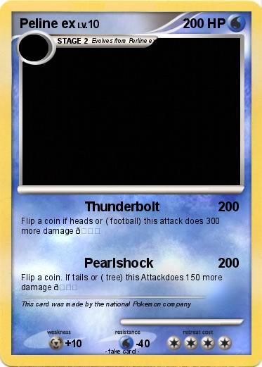 Pokemon Peline ex