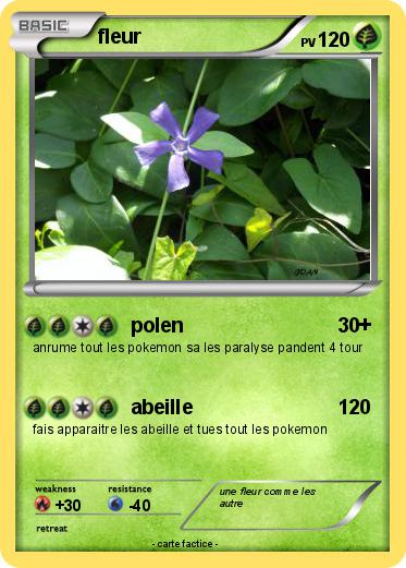 Pokemon fleur