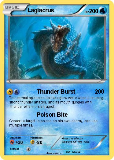Pokemon Lagiacrus