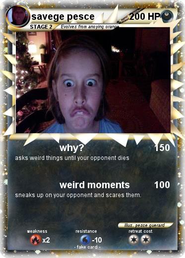 Pokemon savege pesce