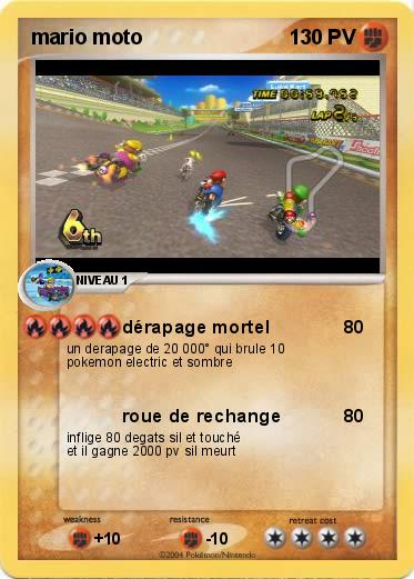 Pokemon mario moto