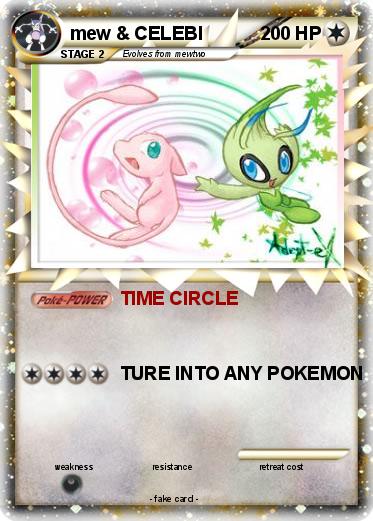 Pokemon mew & CELEBI