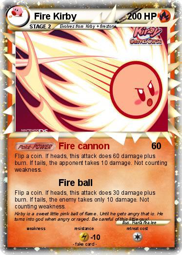 Pokemon Fire Kirby