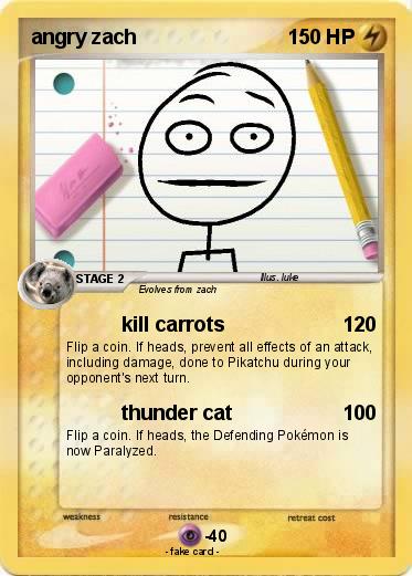 Pokemon angry zach
