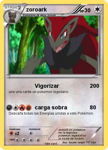 Pokemon zoroark
