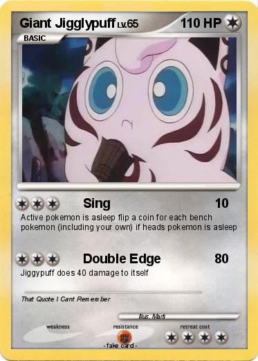 Pokemon Giant Jigglypuff