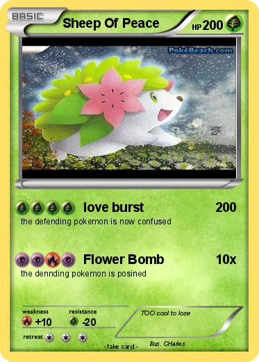 Pokemon Sheep Of Peace