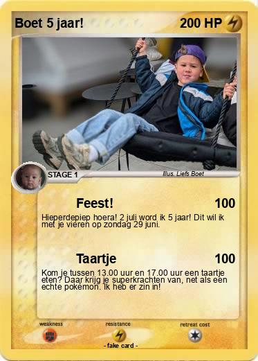 Pokemon Boet 5 jaar!