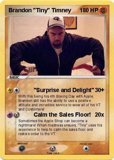 Pokemon Brandon "Tiny" Timney