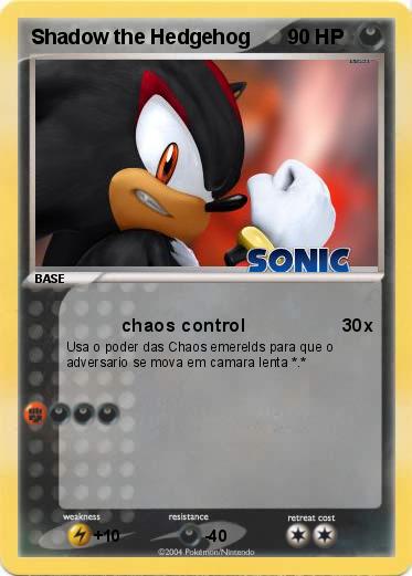 Pokemon Shadow the Hedgehog