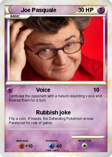 Pokemon Joe Pasquale