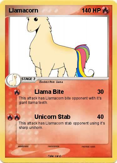 Pokemon Llamacorn