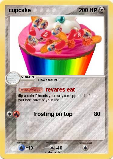 Pokemon cupcake