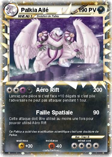 Pokemon Palkia Ailé