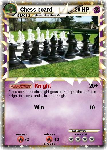 Pokemon Chess board