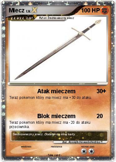 Pokemon Miecz