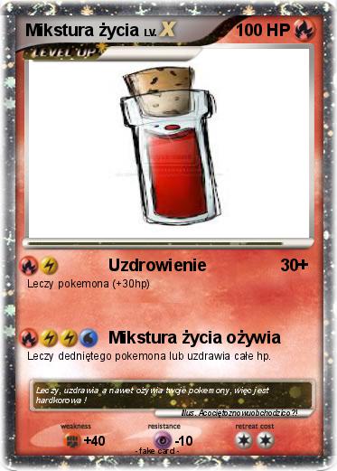 Pokemon Mikstura życia