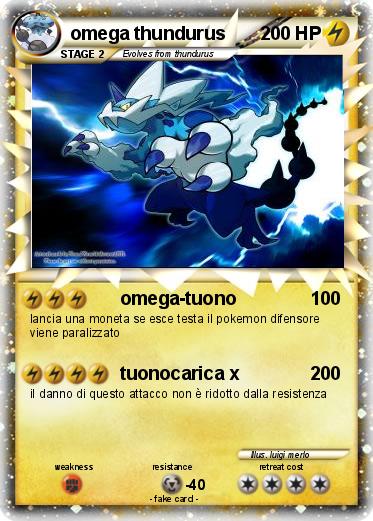 Pokemon omega thundurus