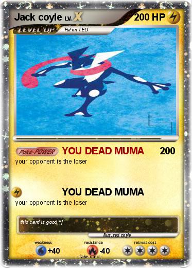 Pokemon Jack coyle