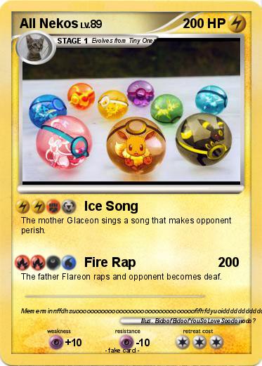 Pokemon All Nekos