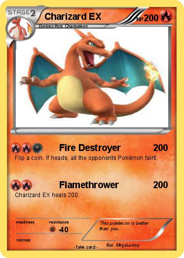 Pokemon Charizard EX