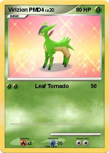 Pokemon Virizion PMD4