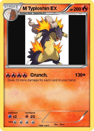 Pokemon M Typloshin EX