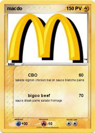 Pokemon macdo