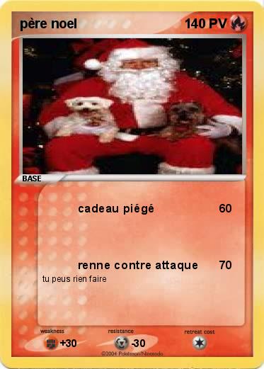 Pokemon père noel