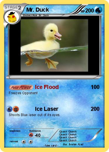 Pokemon Mr. Duck