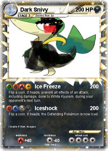 Pokemon Dark Snivy