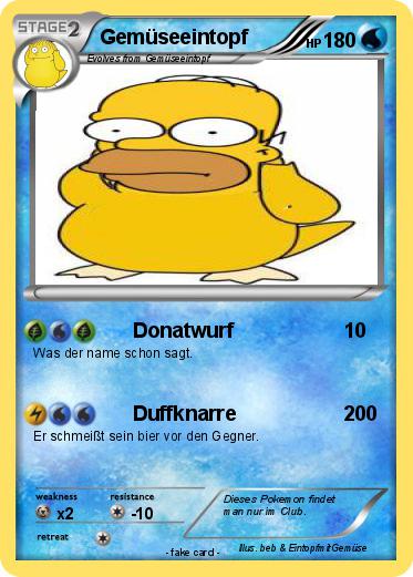 Pokemon Gemüseeintopf