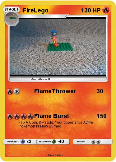 Pokemon FireLego