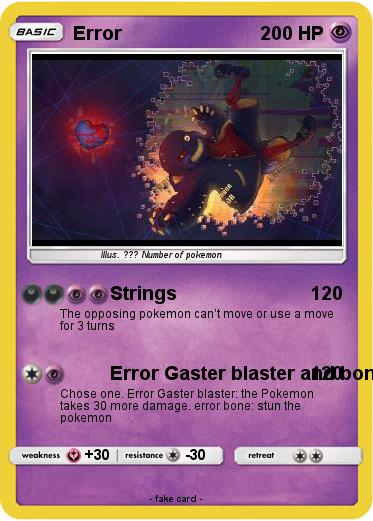 Pokemon Error