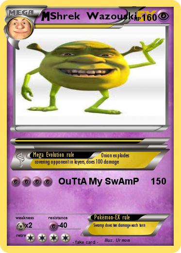 Pokemon Shrek  Wazouski