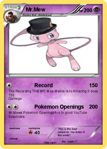 Pokemon Mr.Mew
