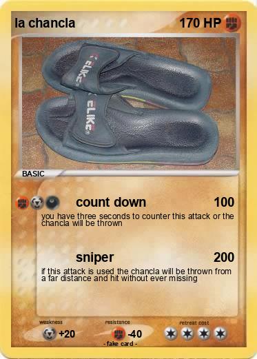 Pokemon la chancla