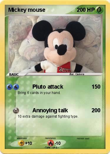 Pokemon Mickey mouse